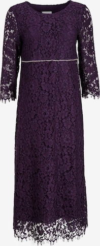 HELMIDGE Cocktail Dress in Purple: front