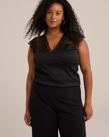 Top di WE Fashion in nero