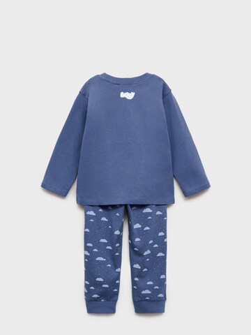 MANGO KIDS Piżama w kolorze niebieski