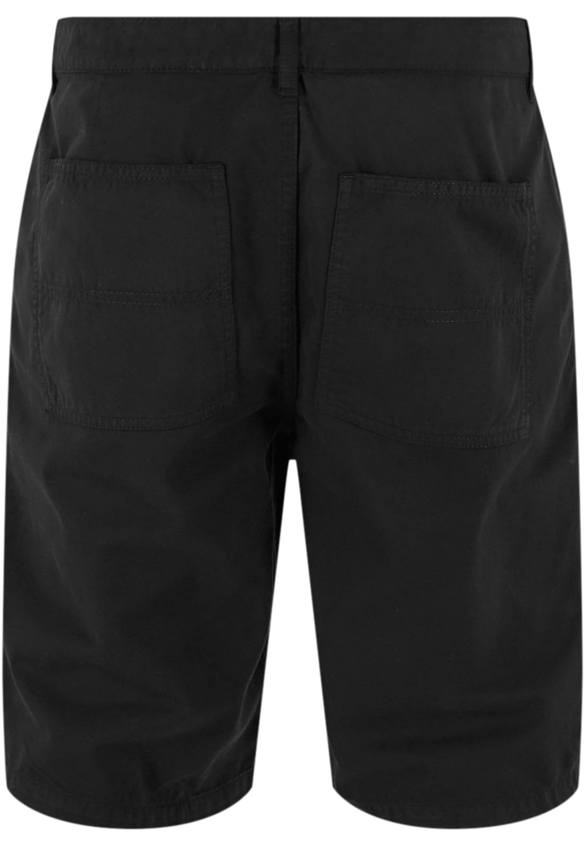 Urban Classics - regular Pantalón chino 'Organic Skater' en negro
