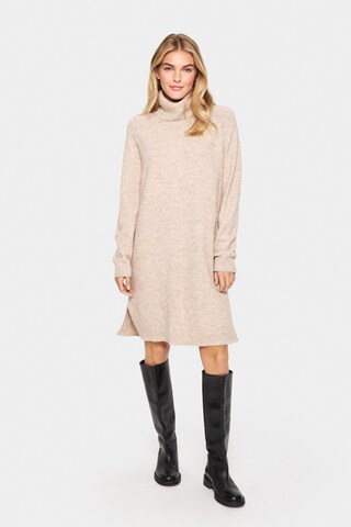 SAINT TROPEZ Kleid  'Garbie' in Beige