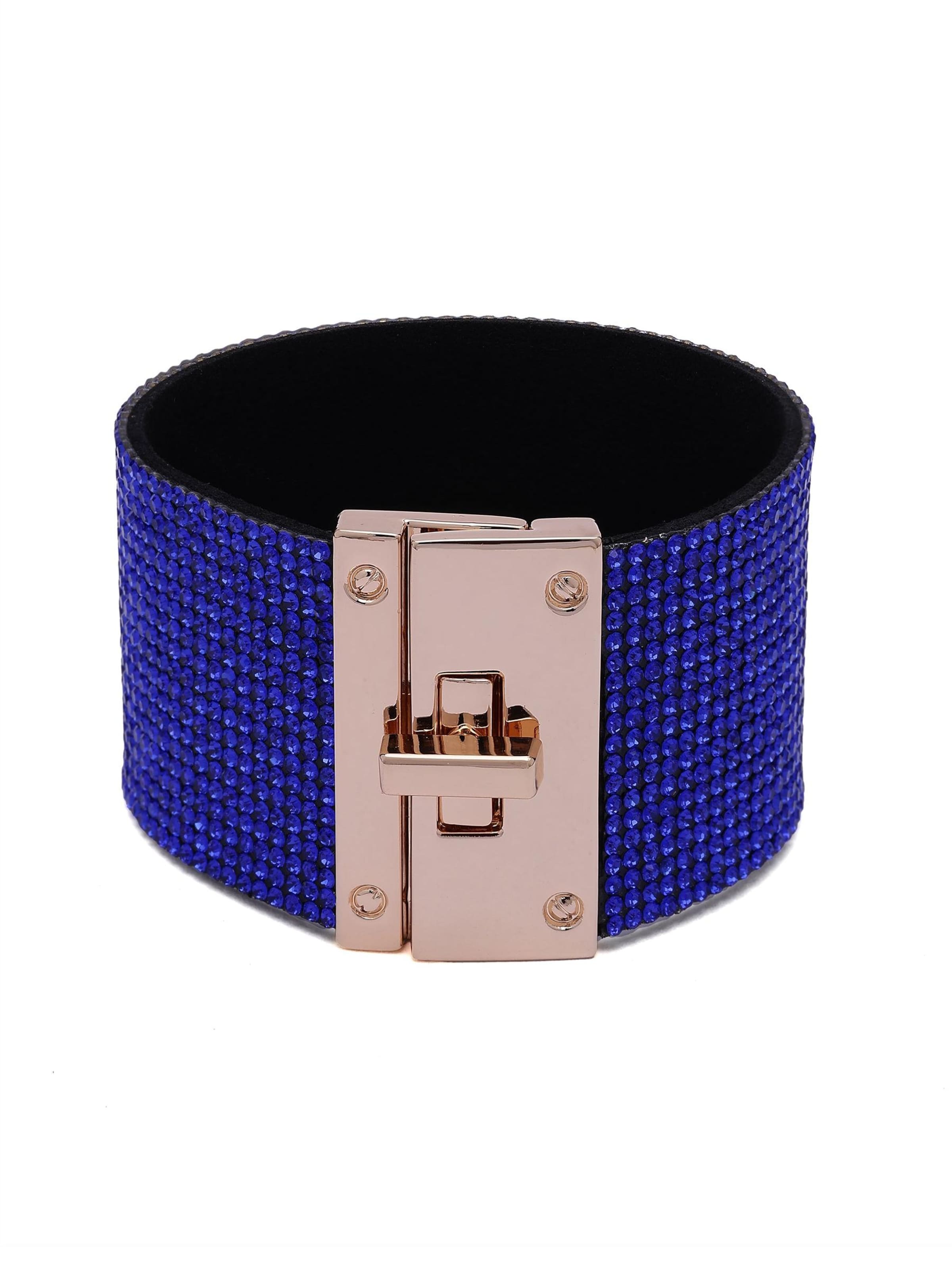 Braccialetto 'Diva' di AVANT-GARDE PARIS in blu