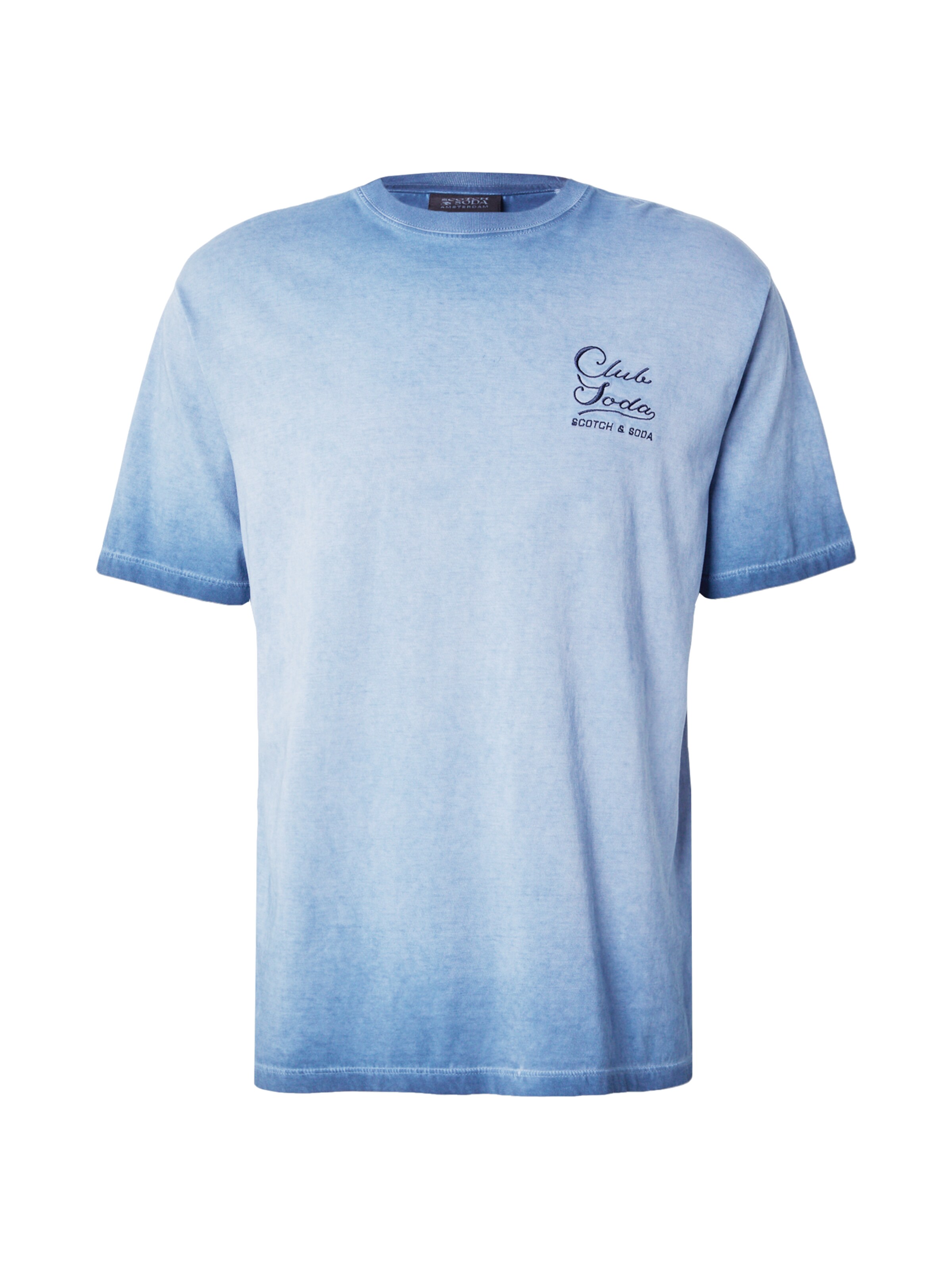 SCOTCH & SODA Тениска в синьо: отпред