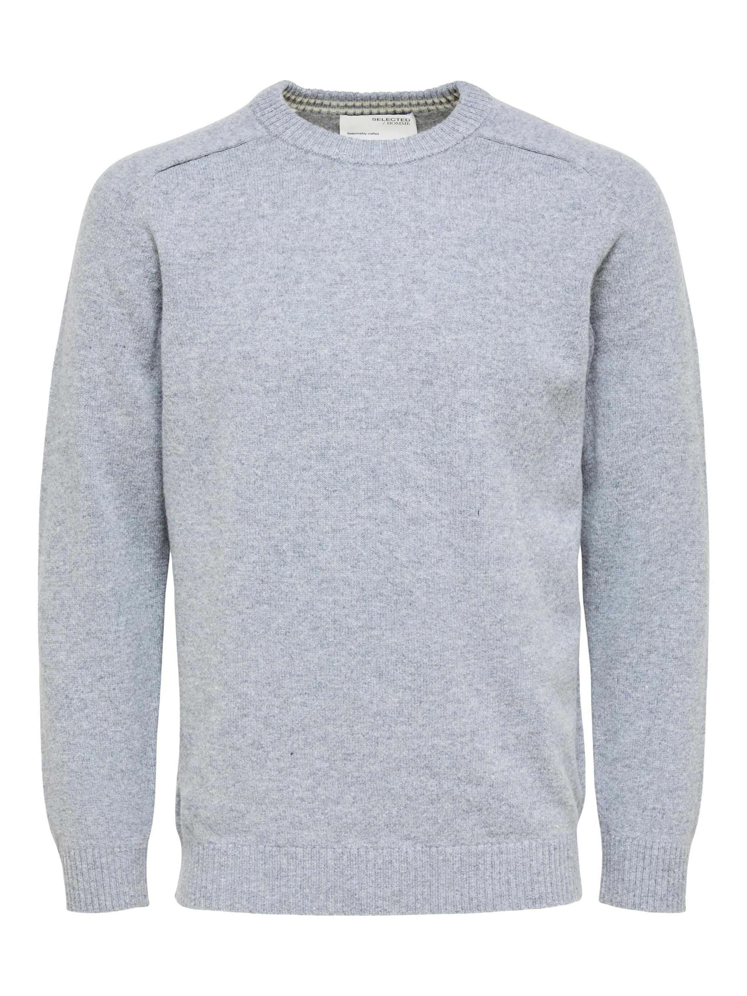 SELECTED - Jersey 'SLCoban' en gris: frente
