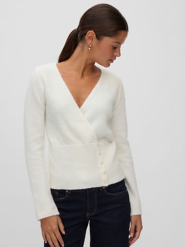 Pull-over 'VMSarah' VERO MODA en blanc : devant