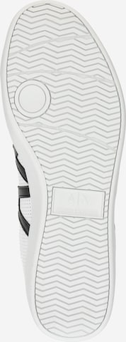 ARMANI EXCHANGENiske tenisice 'XUX016' - bijela boja