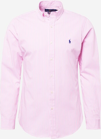 Polo Ralph Lauren Slim fit Koszula w kolorze różowy: przód