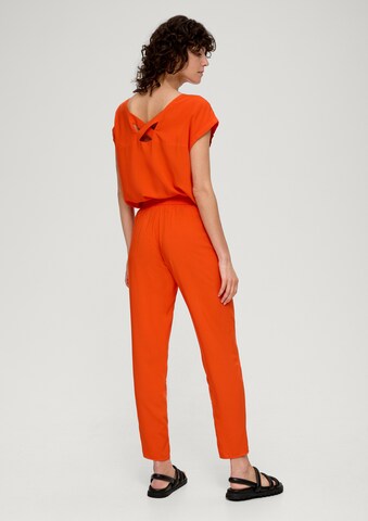 Loosefit Pantalon s.Oliver en orange