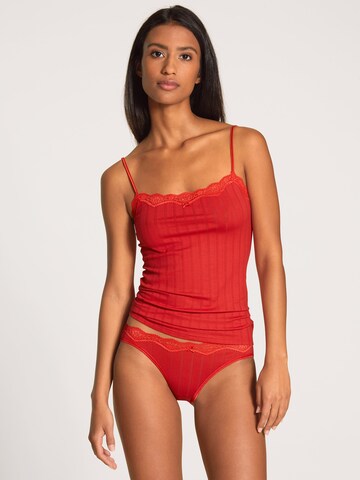 regular Slip 'Etude Toujours' di CALIDA in rosso