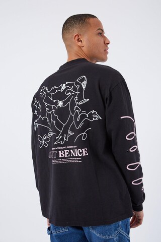 Dr. Denim Sweatshirt 'Reno' in Zwart