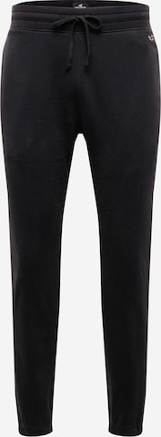 HOLLISTER Slimfit Hose in Schwarz: predná strana