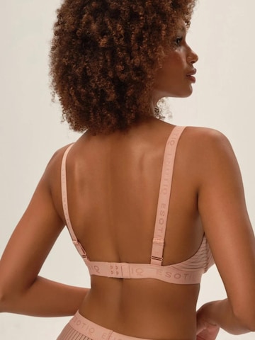 ESOTIQ Triangle Bra 'Osom' in Beige