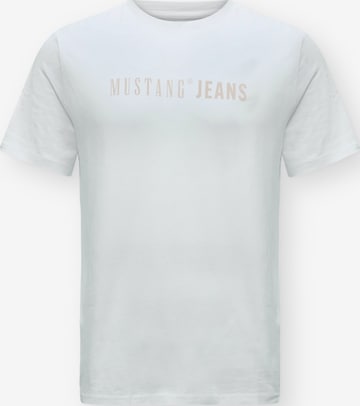 MUSTANG Koszulka 'AUSTIN' w kolorze biały: przód
