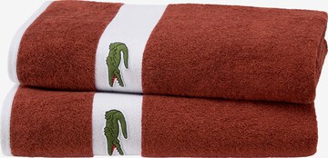 LACOSTE Towel in Orange