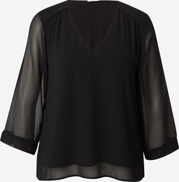 s.Oliver BLACK LABEL Blus i svart: framsida