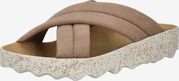 Asportuguesas Pantolette in Braun: Vorderseite