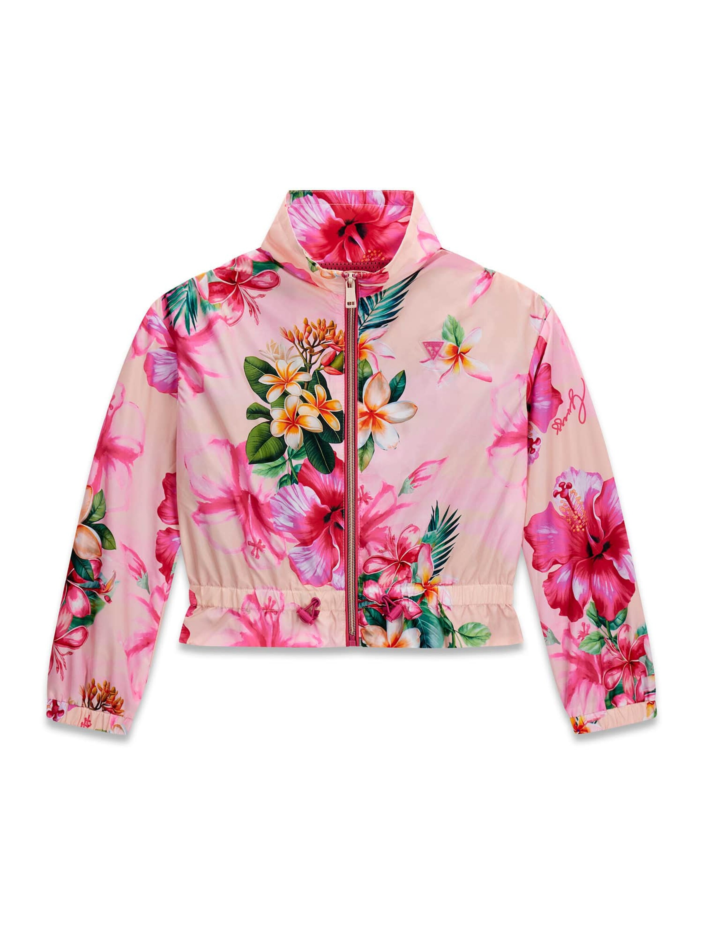 GUESS Between-Season Jacket in Pink: front