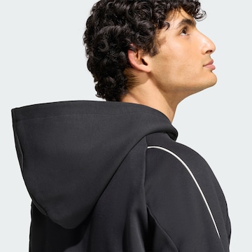 ADIDAS SPORTSWEAR Αθλητική ζακέτα φούτερ 'Stadium' σε μαύρο