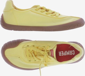 CAMPER Sneakers & Trainers in 38 in Yellow: front