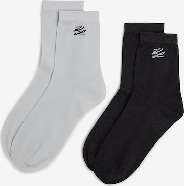 juoda Karl Lagerfeld Kojinės: priekis