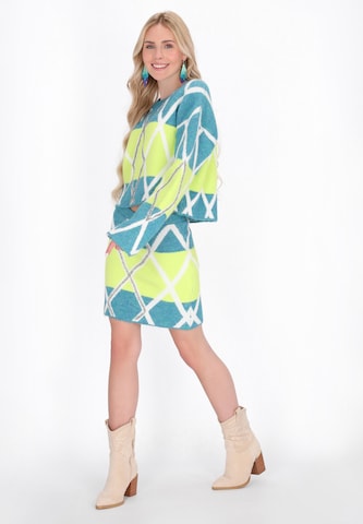 IZIA - Pullover em verde