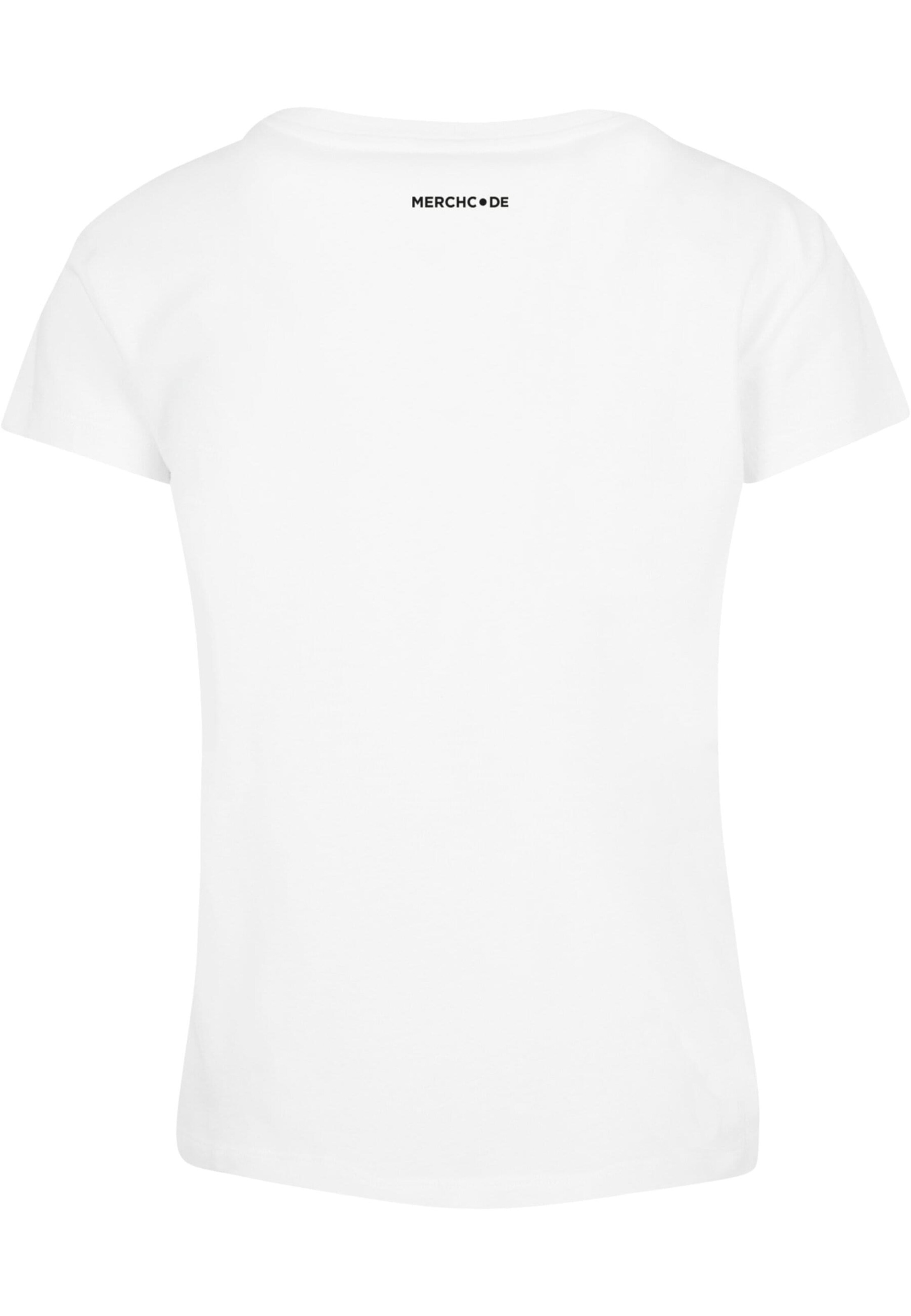 Merchcode Shirt 'Break The Rules' in Wit