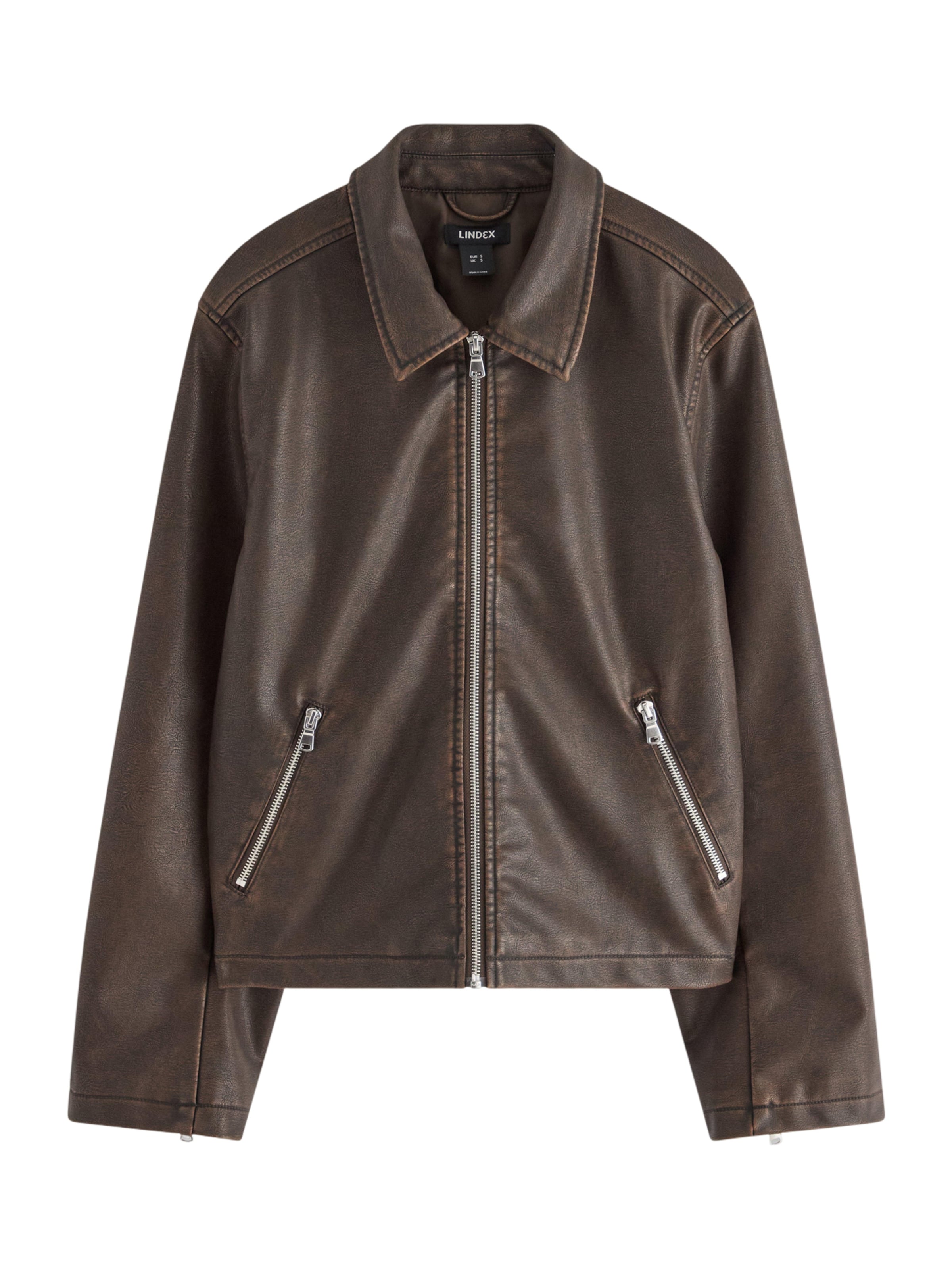 Lindex Veste mi-saison 'Cleo' en marron, Vue avec produit