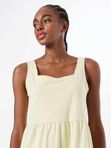 Urban Classics Summer Dress 'Valance' in Yellow