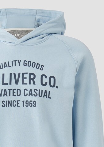 s.Oliver Sweatshirt in Blau
