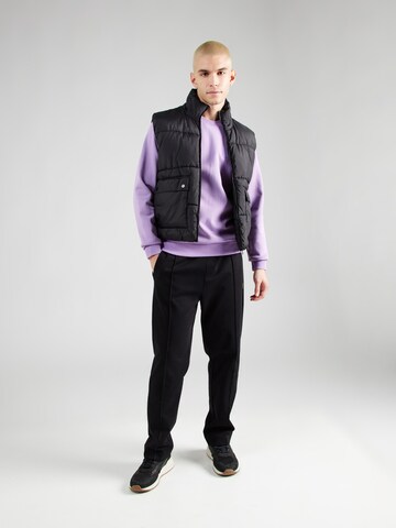 BOSSSweater majica 'Salbo' - ljubičasta boja