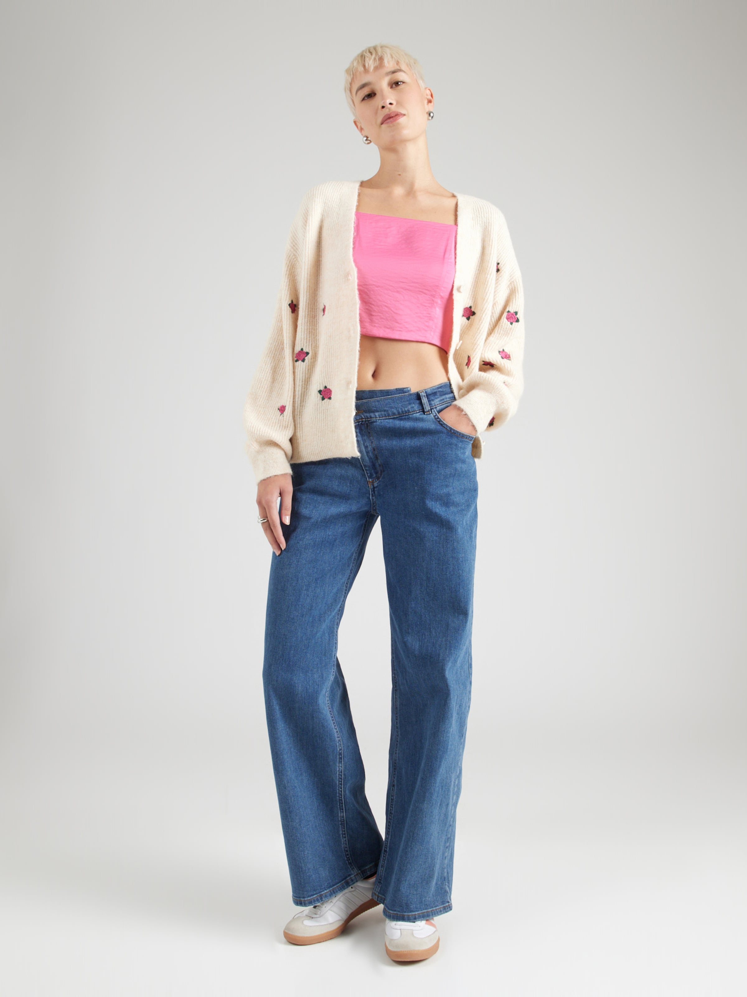 売れ筋商品|||ヤス ニット&セーター レディース アウター YASFLEUR CARDIGAN - Cardigan - birch YASBUBBLE KNITTED CARDIGAN | Grey | YAS® Germany