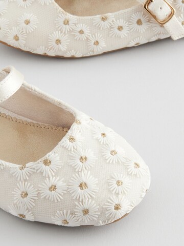 Next Ballerinasko i hvid