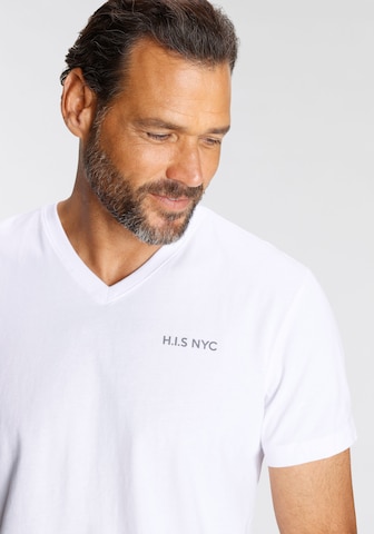 H.I.S Shirt in Weiß