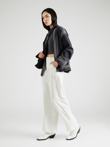 Calvin Klein Jeans Normalny krój Chinosy w kolorze biały