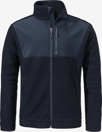 Veste en polaire fonctionnelle 'Urban Fleece Jk Style Canterbury' Schöffel en bleu : devant