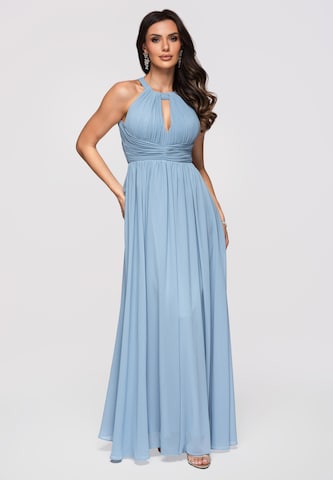 Robe de soirée Ombre en bleu