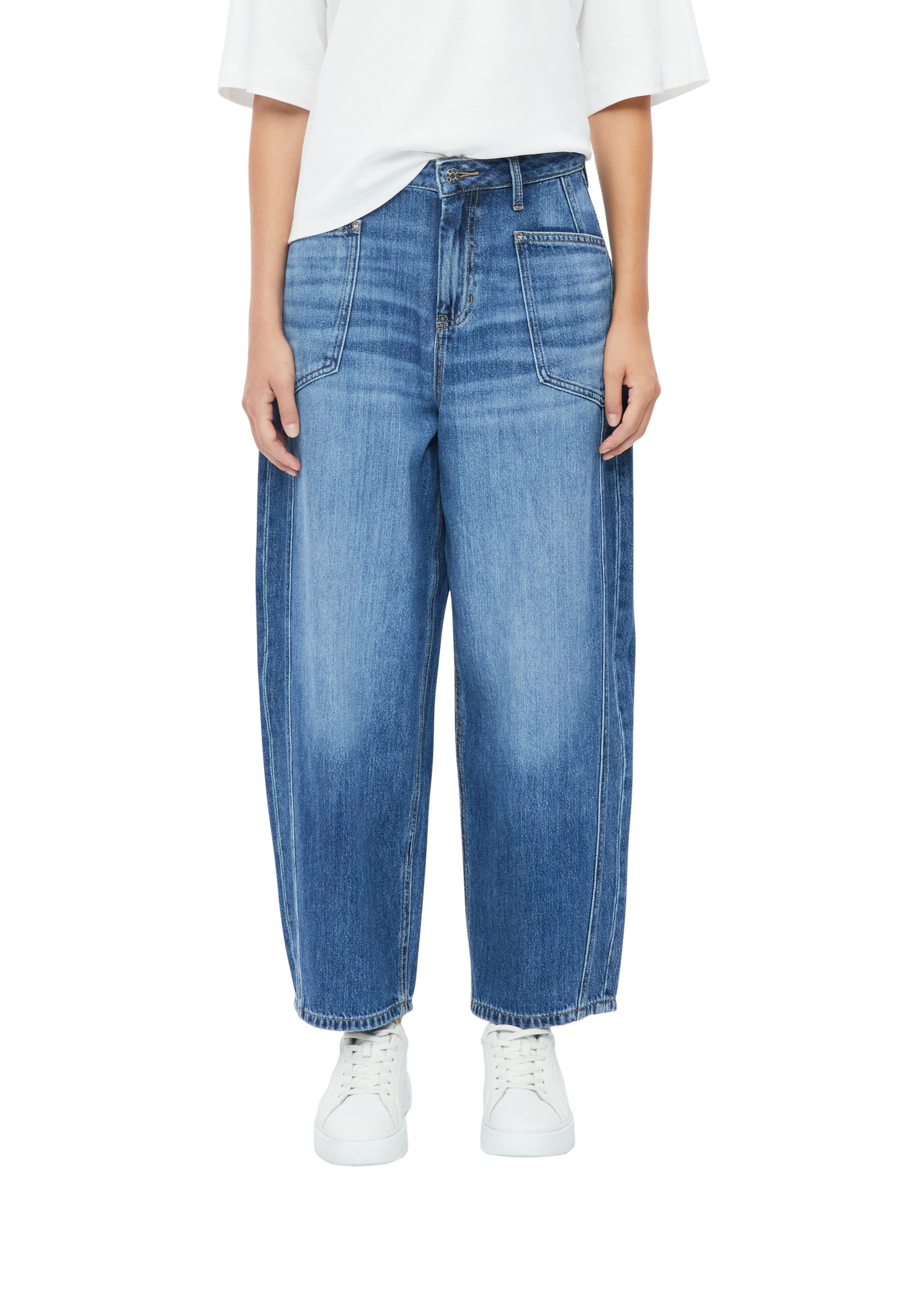 s.Oliver Loosefit Jeans in Blau: Vorderseite