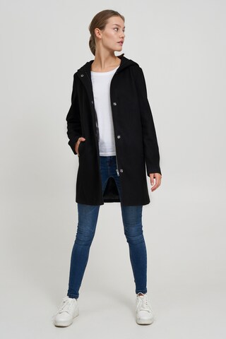 Oxmo Between-Seasons Coat 'Nelina' in Black