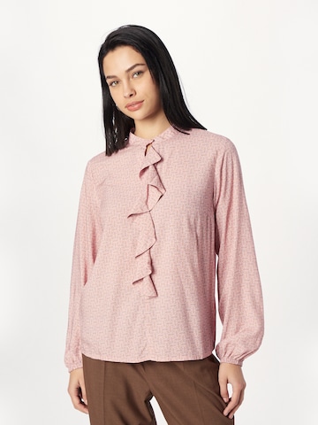 Camicia da donna 'Raya' di Cream in rosa: frontale