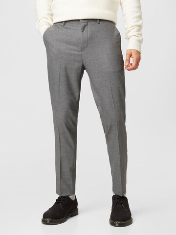 BURTON MENSWEAR LONDON - regular Pantalón de pinzas en gris: frente
