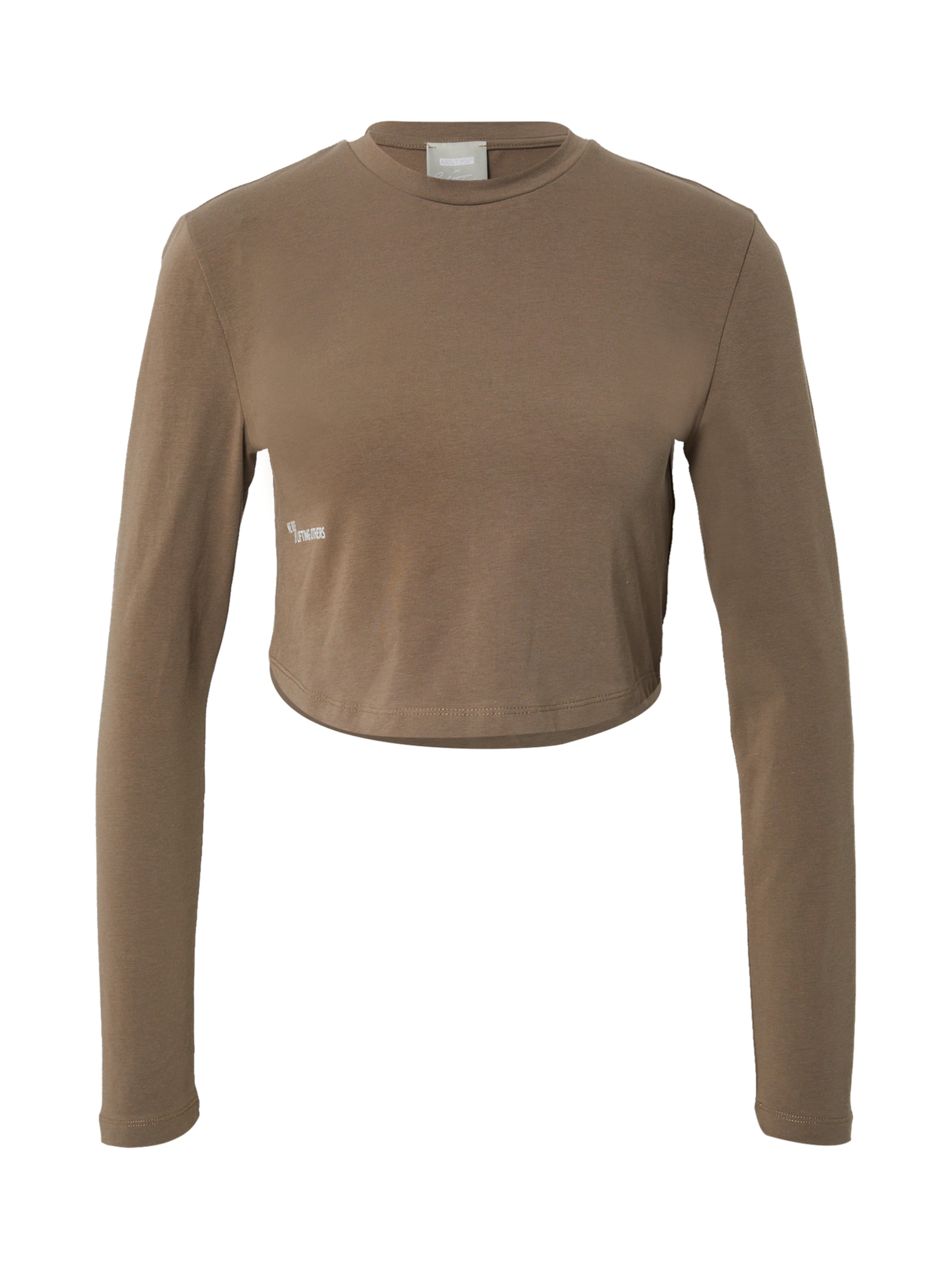 ABOUT YOU x Sofia Tsakiridou Särk 'Vivien', värv pruun: eest vaates