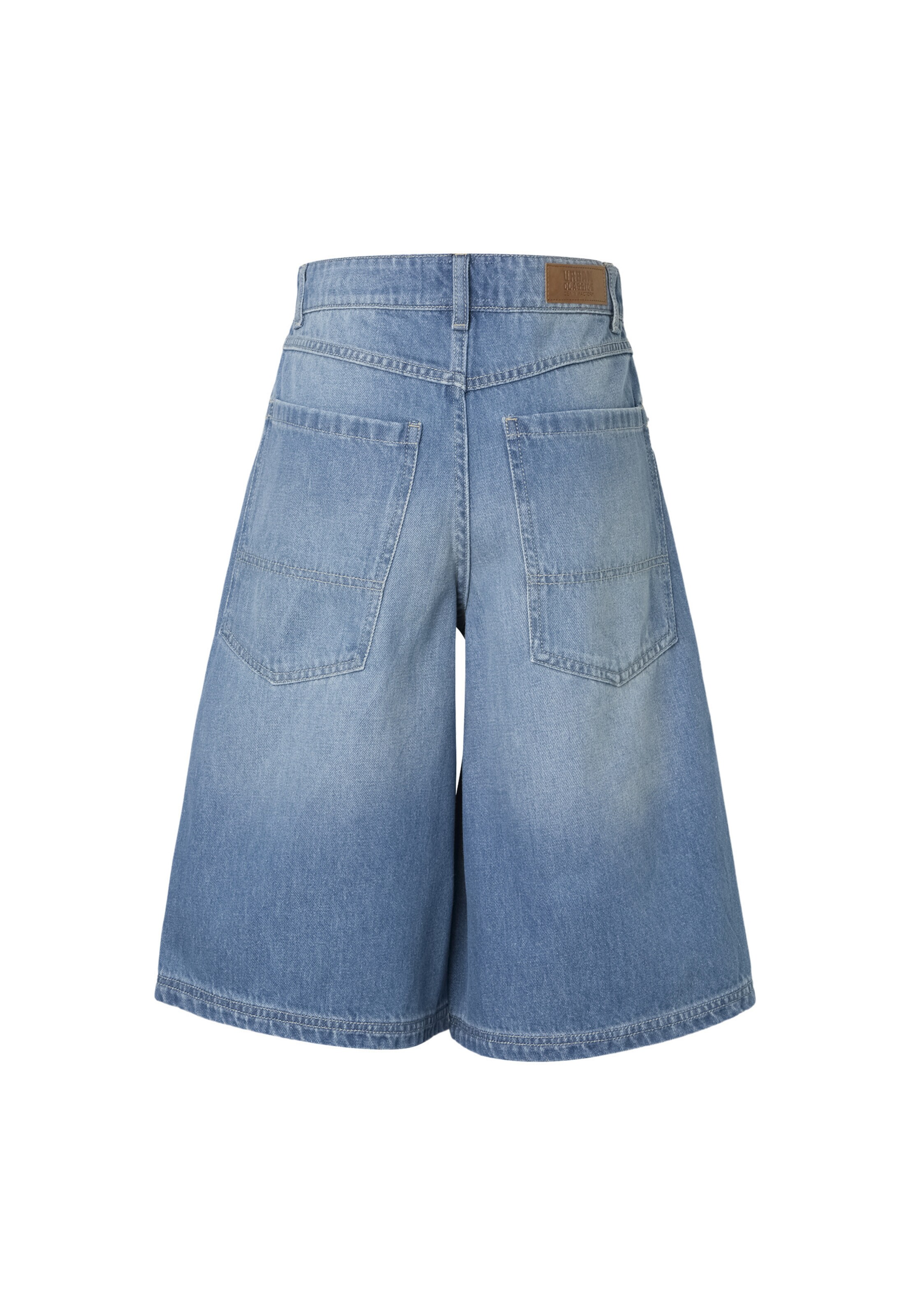 Urban Classics Wide leg Jeans in Blauw