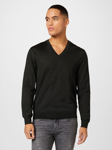 BOSS Black - Pullover 'Festivo' em cinzento: frente