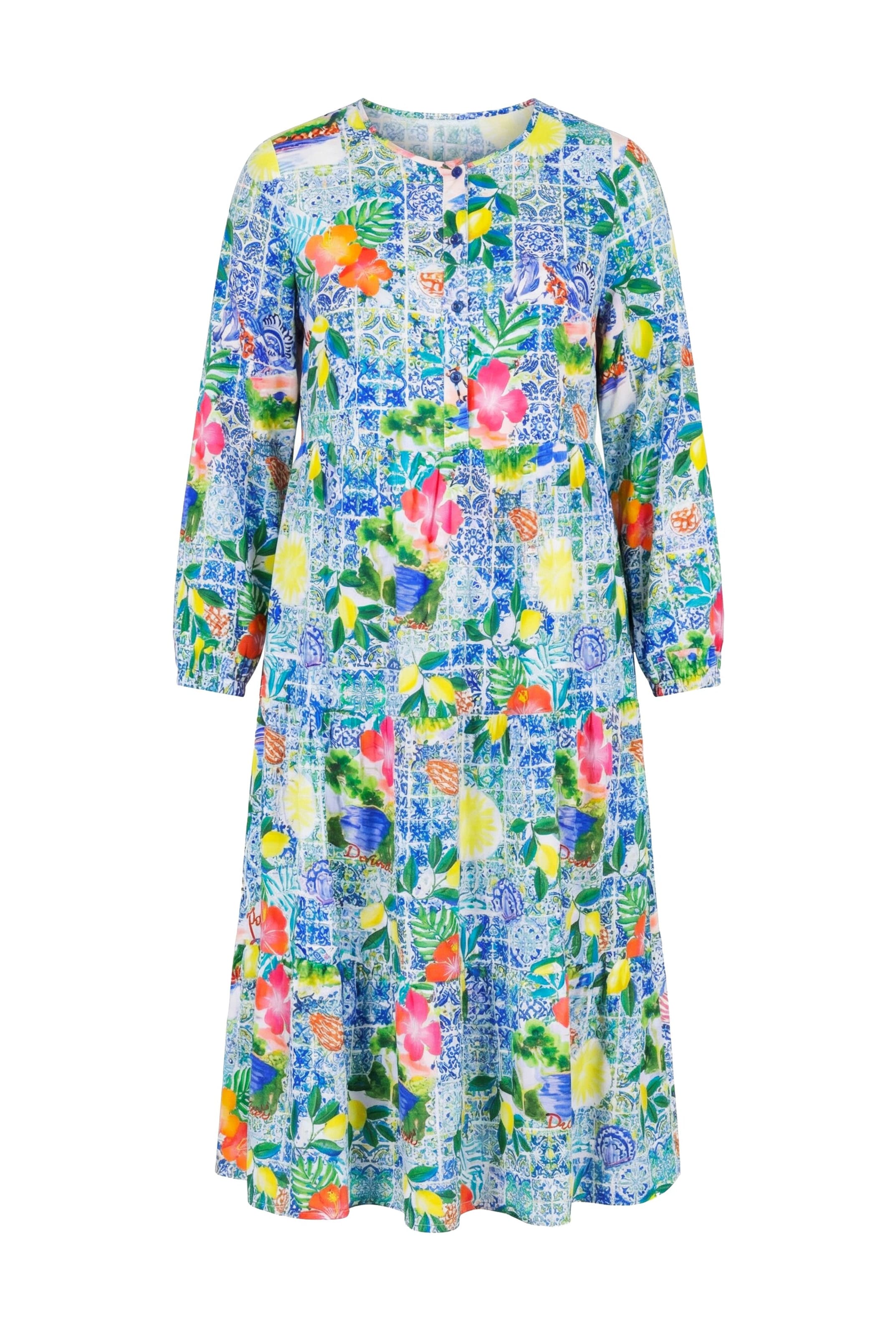 Angel of Style Jurk in Gemengde kleuren: voorkant