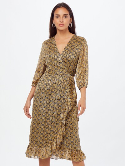 Rochie Freebird pe albastru noapte / auriu, Vizualizare model