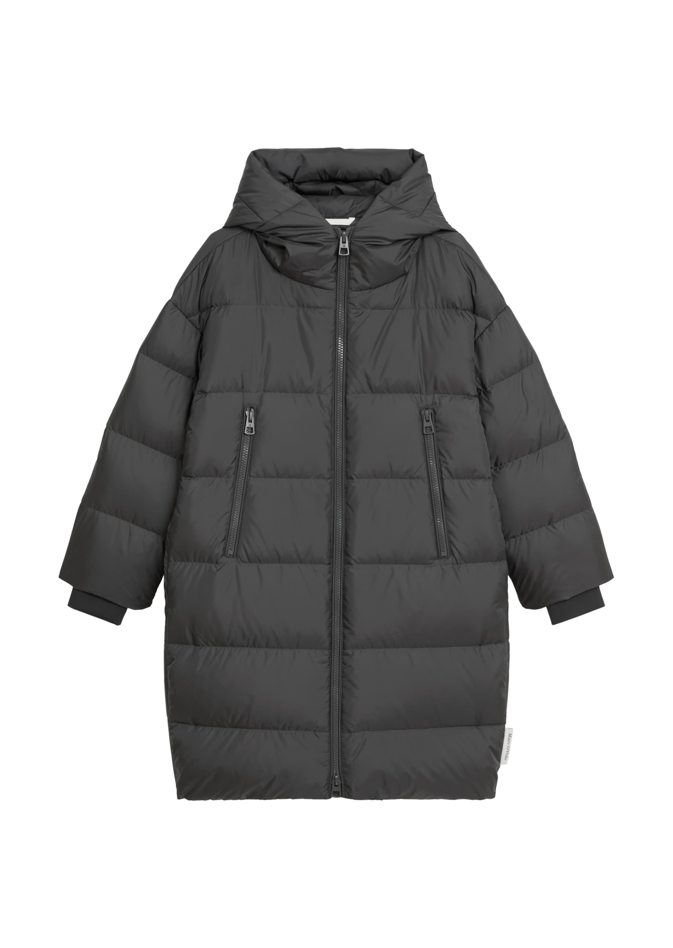 Marc O'Polo Wintermantel in Grijs: voorkant