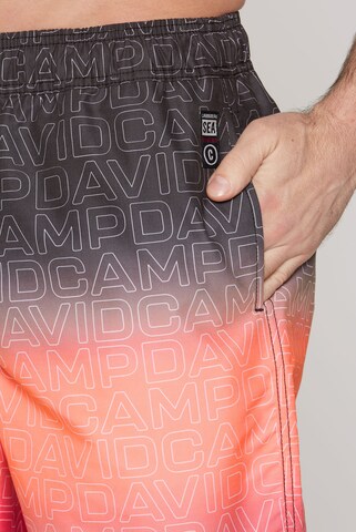 Pantaloncini da bagno di CAMP DAVID in nero