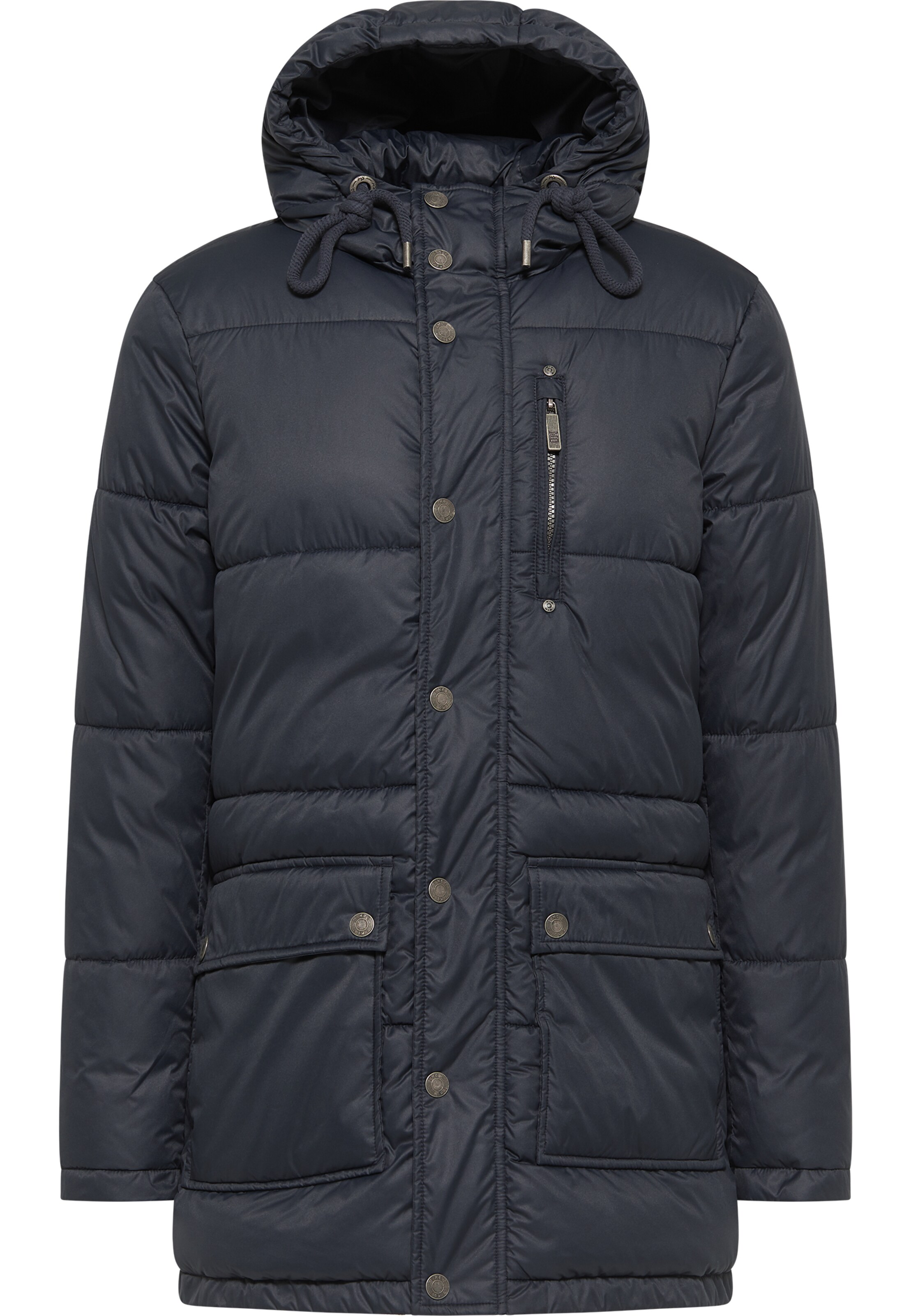 MO Jacke in Blau: Vorderseite