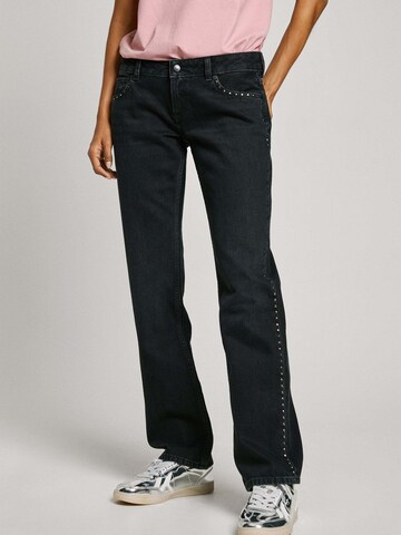 Pepe Jeans Slim fit Jeans in Black: front