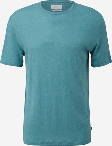 T-Shirt s.Oliver en bleu : devant